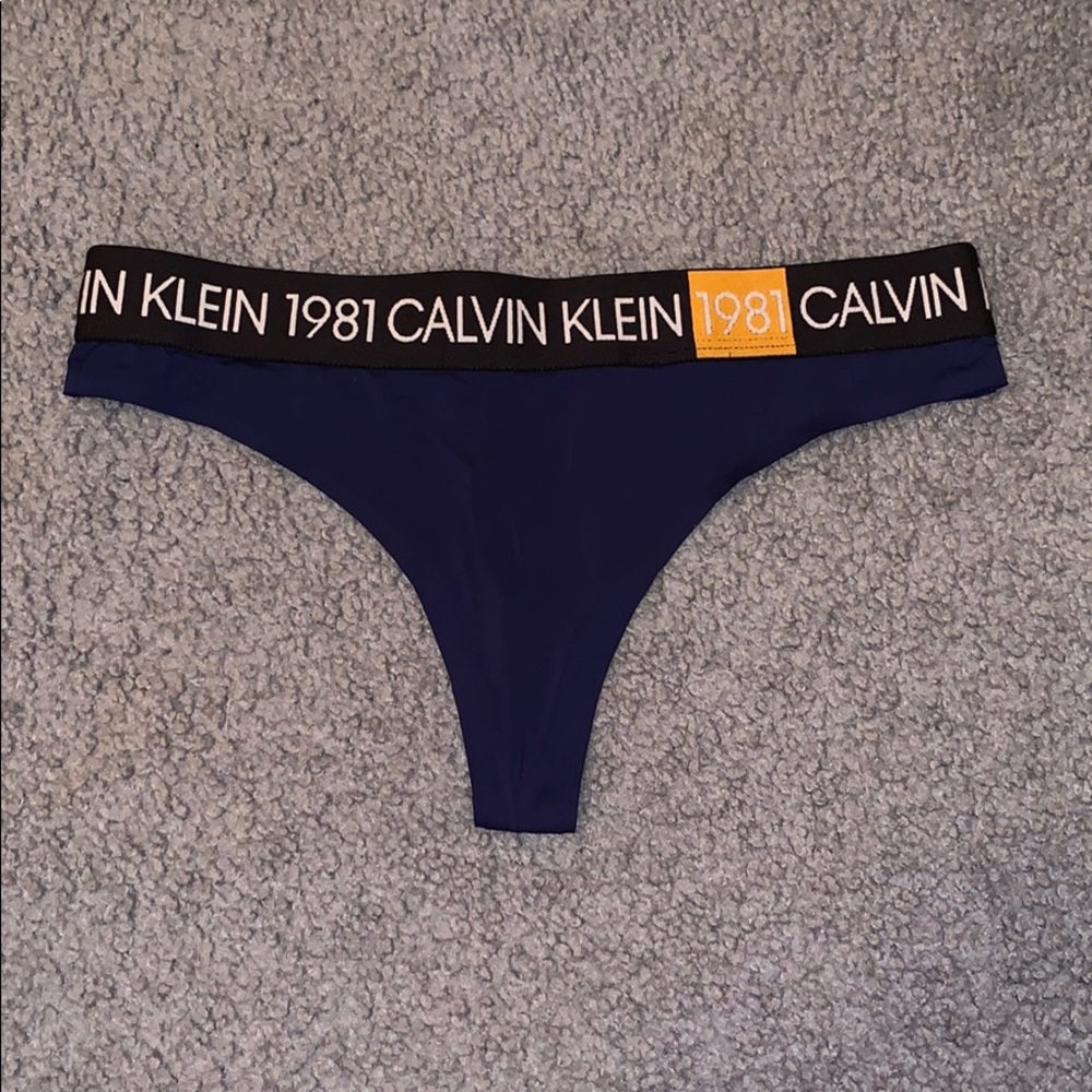 Calvin Klein 1981 Thong NWOT